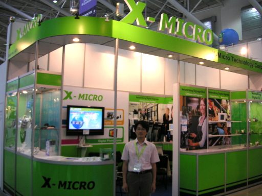 2009 台北國際電腦展 藍訊科技 & X-Micro 會場照片