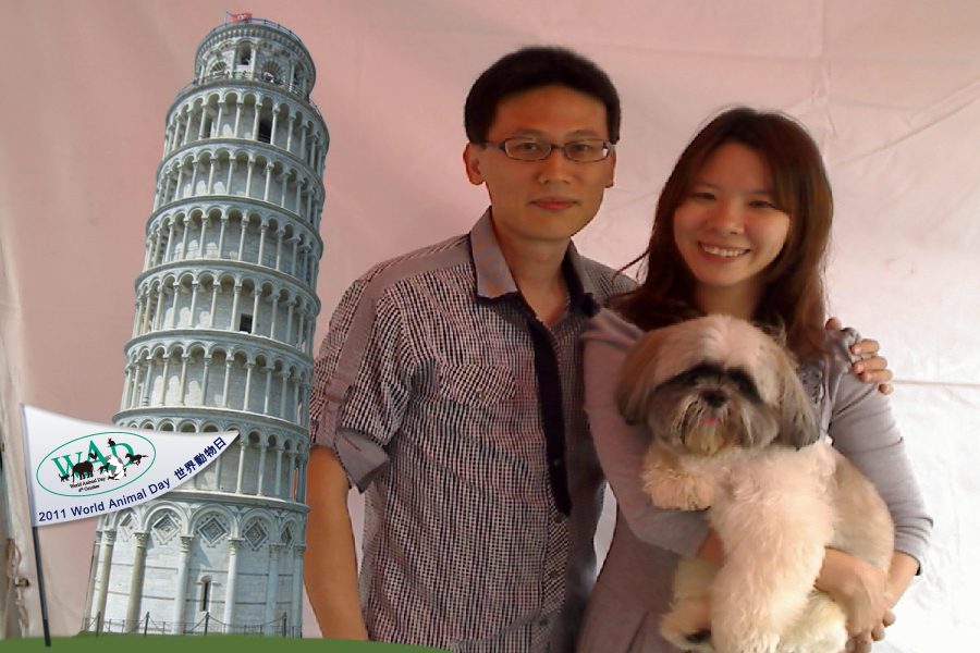 藍訊愛大頭 婚禮大頭貼 - 世界動物日活動 - 寵物虛擬旅行團