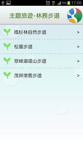藍訊科技製作 宜蘭勁情玩-觀光導覽 Easy Go (Android APP)