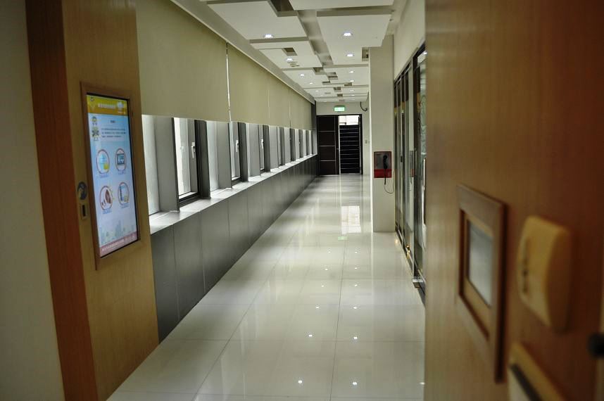 藍訊科技執行 新北市消防局_魔幻隧道_室內裝修