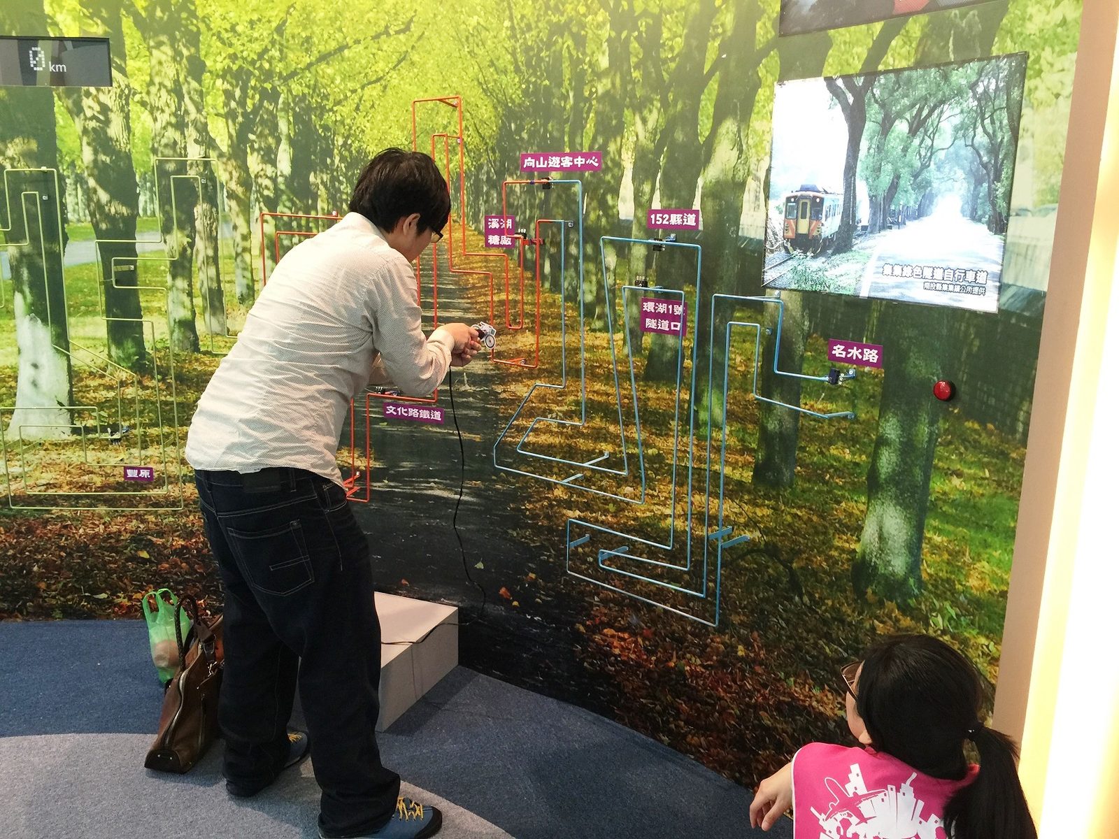 藍訊執行 國土空間發展特展 互動遊戲闖關遊戲設備-電流急急棒