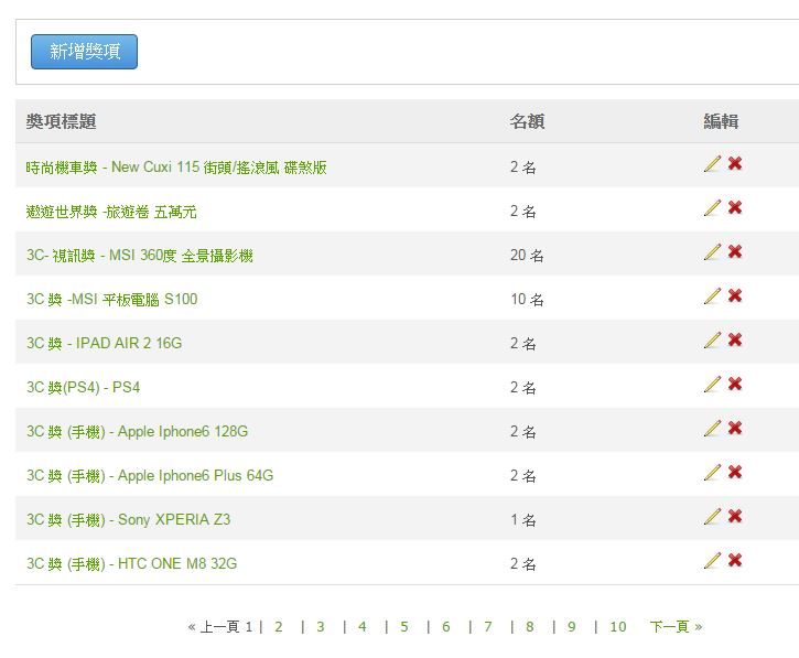 藍訊科技建置_2014微星科技歲末聯歡晚會QR Code抽獎系統(Web + Android 手持版)