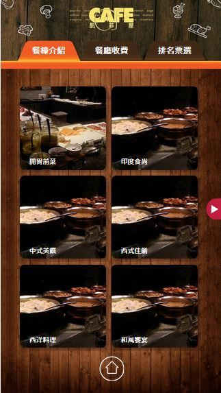 藍訊科技 執行 凱菲屋_台北君悅酒店_開放式廚房五星自助料理42吋直立式導覽系統
