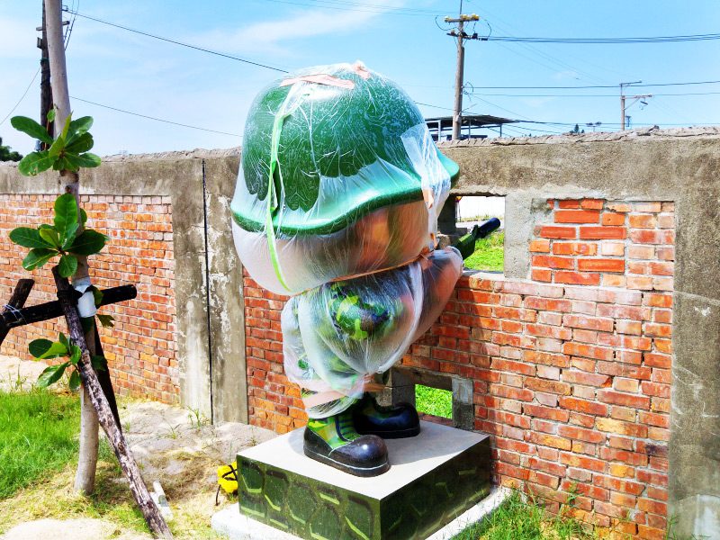 藍訊科技執行 桃園大園國防砲陣地運動公園_VR互動遊戲&360度環景拍攝製作&人臉辨識報號系統&APP&webmobile行動導覽網站&互動留言樂讚機建置