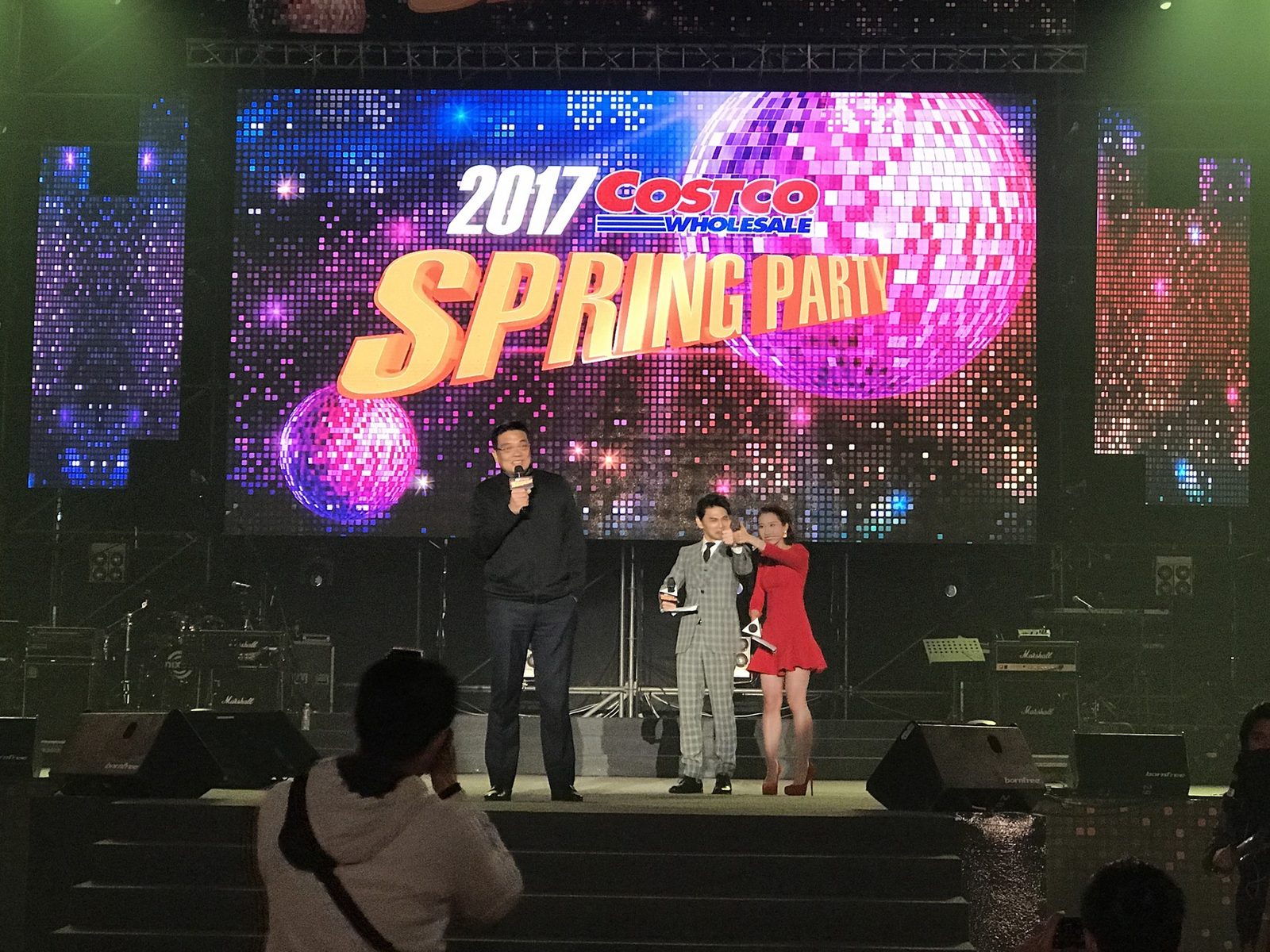 藍訊科技 執行 Costco春酒_雲端活動抽獎系統、現場審核同步LED大螢幕&抽獎動畫