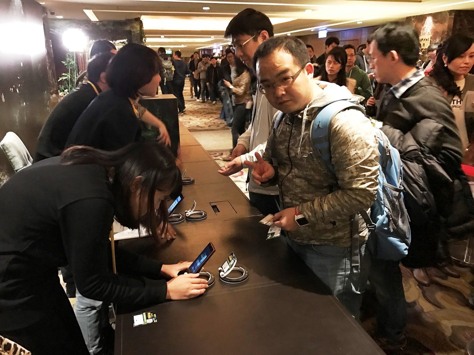 藍訊科技執行_HPE尾牙台北喜來登QRCODE 報到&抽獎系統