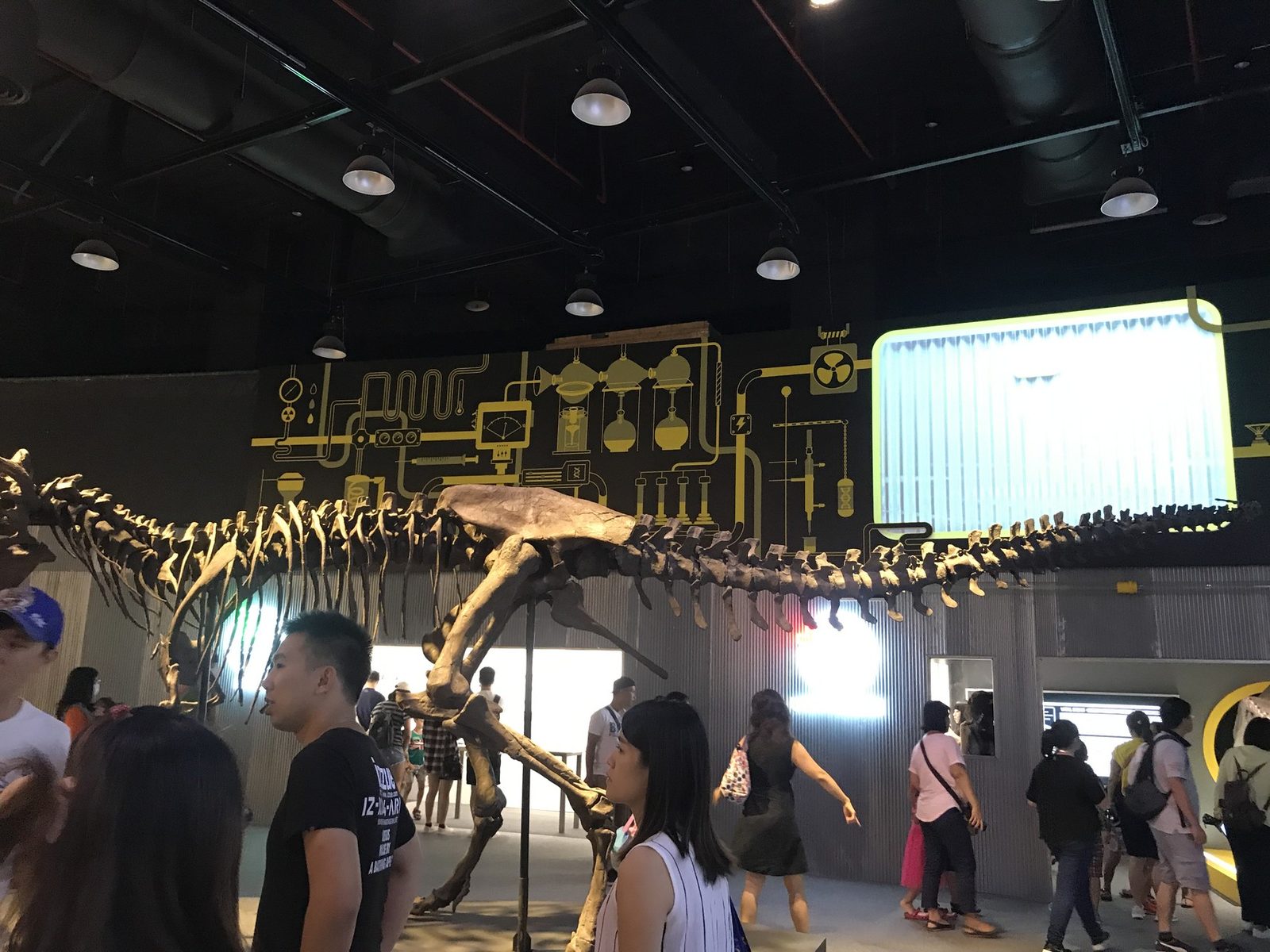 藍訊科技執行 科教館恐龍實驗室 復活任務 特展- 恐龍吃飽飽 互動遊戲單元