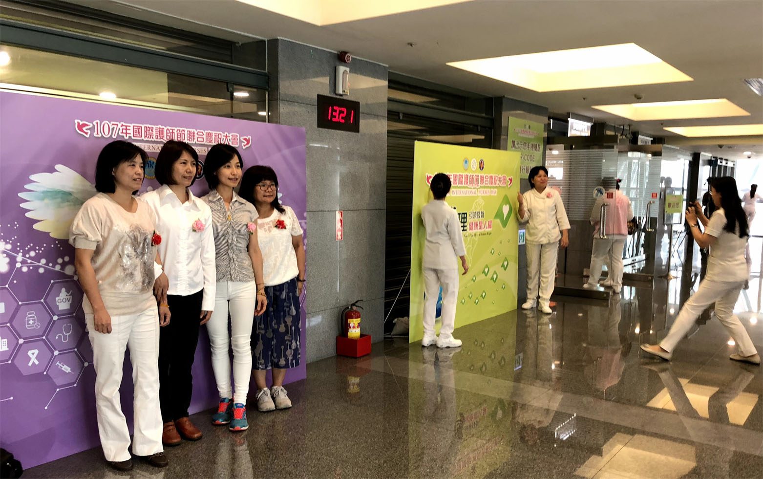 藍訊科技 國際護師節聯合慶祝大會 QRCode報到系統