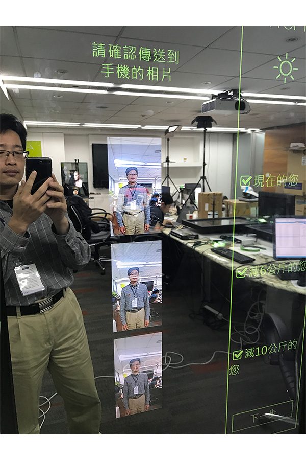 藍訊科技執行 技術延伸_健身體態影像處理 讓你看見未來不一樣的自己