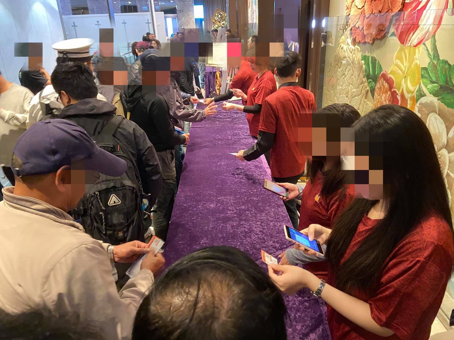 藍訊科技執行 台泥尾牙_QRCode報到& 客製化抽獎活動