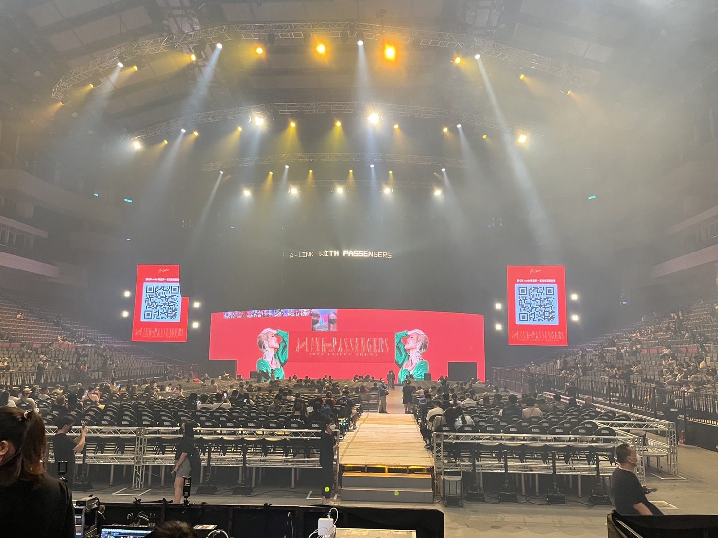 藍訊科技執行 A-Lin 2022演唱會 IG hashtag拍照互動 即時上傳LED大螢幕 照片輪播拼圖 (活動適用 創意行銷)