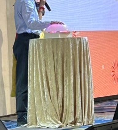藍訊科技執行2025護國神山NFED & BMEP 旺年晚會 客製化抽獎系統/分部門抽獎/馬賽克抽獎過場動畫/抽獎按鈕+桌次查詢+得獎查詢