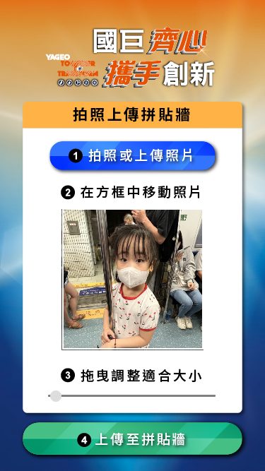藍訊科技執行「國巨齊心 攜手創新」互動拍照上傳大螢幕輪播(動態相片輪播牆)+蒙太奇拼貼