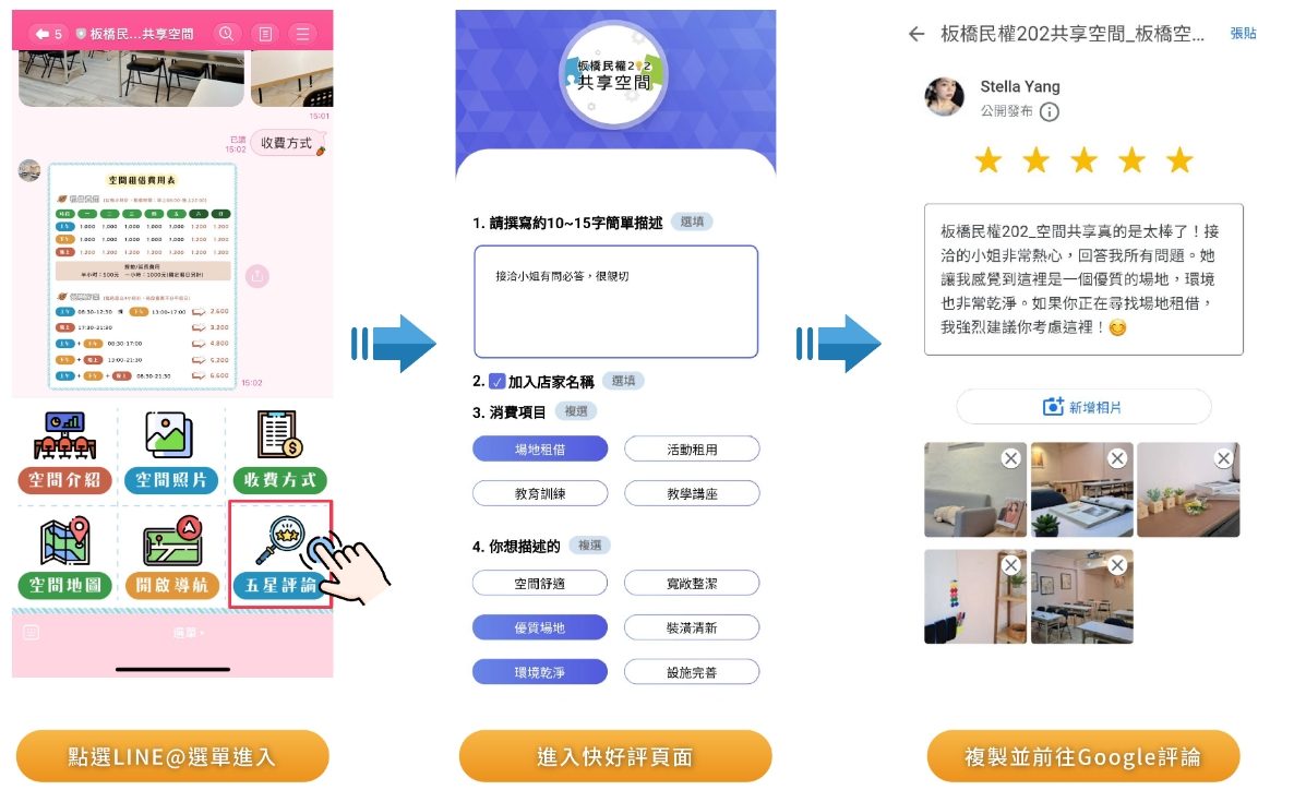 藍訊科技開發「快好評」Google商家好評輕鬆寫，打造五星好評口碑，提升Google區域搜尋排名