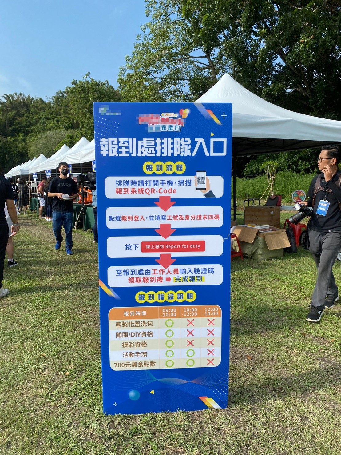 藍訊科技 企業家庭日 上千人線上自行報到+抽獎活動+園遊會電子化點數支付(電子園遊券)+ QRCode闖關集點禮品兌換(電子集章)