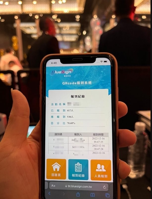 藍訊科技執行2024西門子500人QRcode報到/QRCode報到邀請函mail發送+抽獎系統/馬賽克抽獎過場動畫