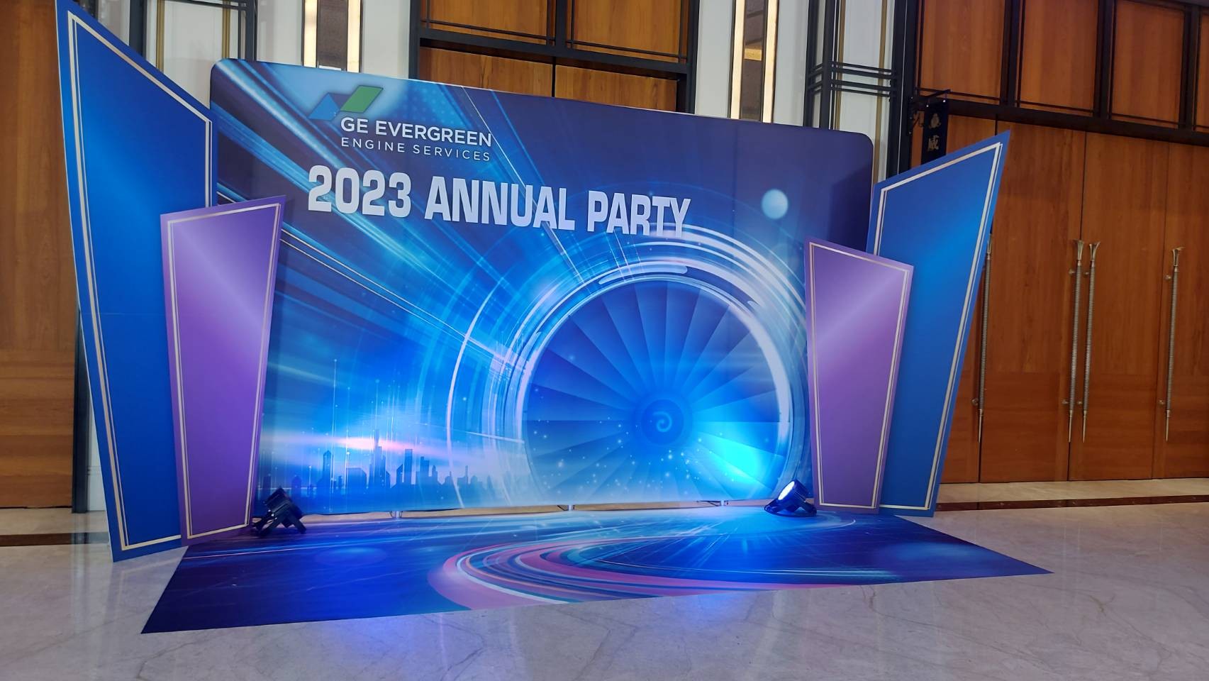 藍訊科技執行 長異2023 ANNUAL PARTY 客製化抽獎系統 & 無線抽獎按鈕