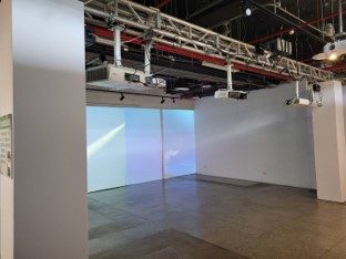 藍訊科技執行 [九三軍人節] 中壢馬祖新村 國防主題光影特展多媒體互動_沉浸式投影 3D全息投影 互動拍照 問答互動遊戲 360語音全景導覽 鏡面電子看板