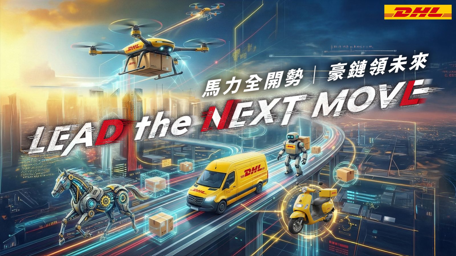 DHL 千人線上活動互動升級｜線上報到＋抽獎系統打造高參與企業活動