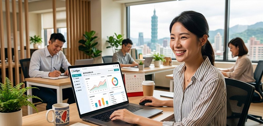 請不起專職會計？QLedger 快掌櫃給你專業級的雲端財務管理，成本卻不到一半