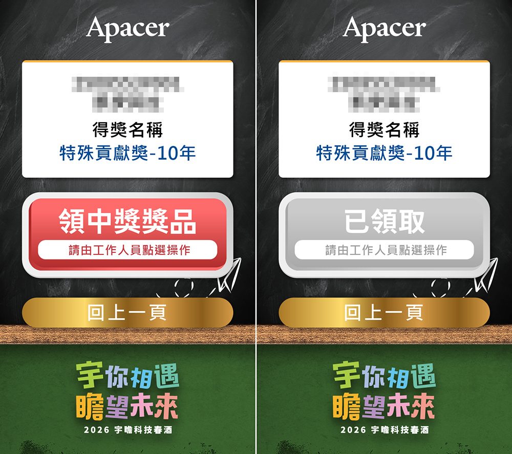 【艾度】宇瞻科技春酒700人案例 用QRCode抽獎＋手機操作，讓企業春酒活動變得更簡單又好玩！